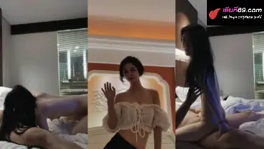 หลุดไทย สาวร่างบางเต้นยั่วๆก่อนที่จะโดนจับเย็ด เอาควยมาอมให้จนเสียวแล้วขึ้นขย่มโยกเอวบดควยแบบเอวดีจัด เห็นแล้วน้ำเดินเลย